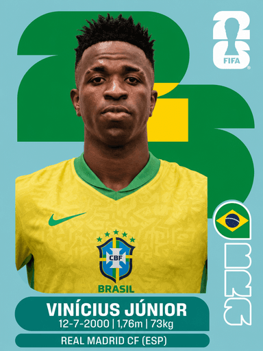 Figurinha Panini Copa 2026